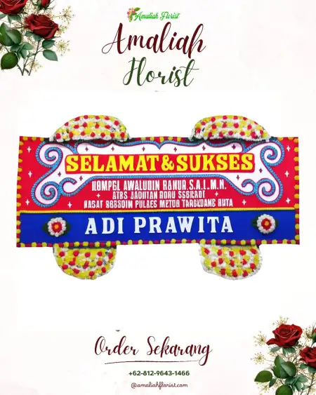 Papan Bunga Ucapan Selamat Sonder
